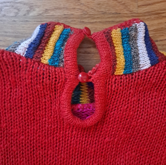 Colorful 🌈 Vintage Sweater - Picture 4 of 5